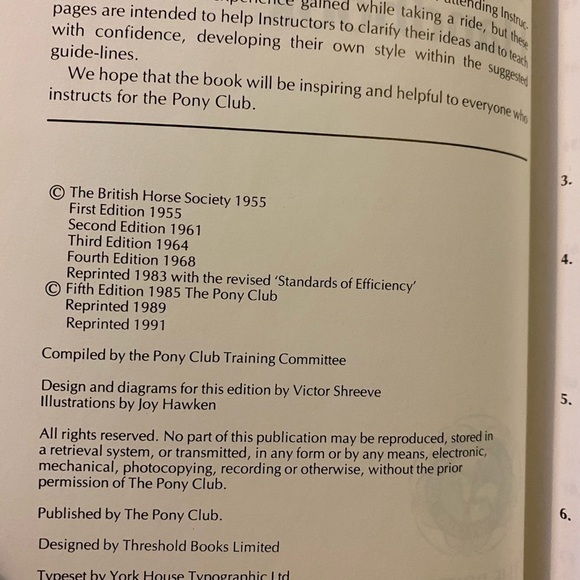 The Instructor’s Handbook of the British Horse Society and The Pony Club - Picture 5 of 5